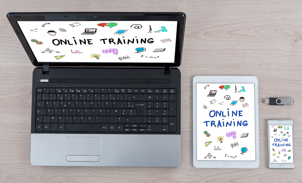 Online courses illustration, MOOCs
